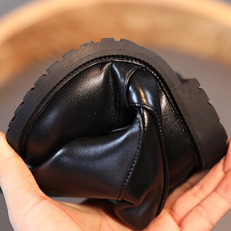 Giày Bốt Martin Cổ Cao Chống Trượt Thời Trang Thu Đông 2020 Cho Bé