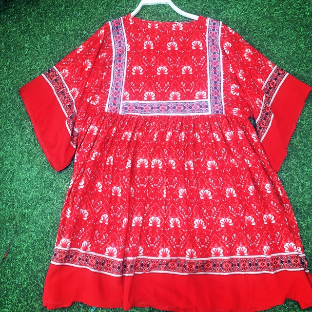 Combo 2 váy đỏ và 1 vàng