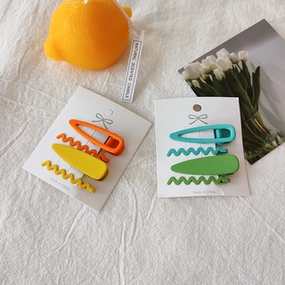 Set 4 kẹp tóc cùng tone màu - UniLabel