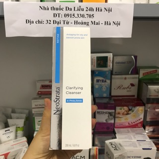 Sữa rửa mặt cho da mụn NeoStrata Clarifying Facial Cleanser aha pha