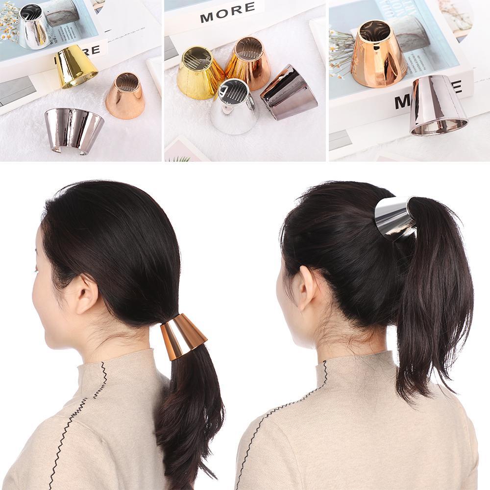 Kẹp Tóc Đuôi Ngựa Phong Cách Punk Cho Nữ