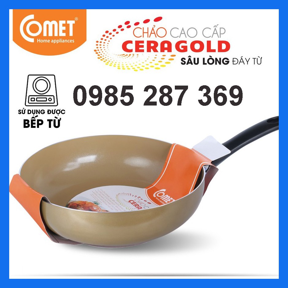 Chảo chống dính cao cấp lòng sâu đáy từ Comet CH25-30