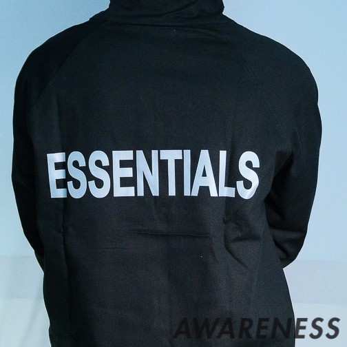 Áo khoác Kaki Nam Nữ Essentials FOG Unisex - Jacket Zip thời trang phản quang - awareness