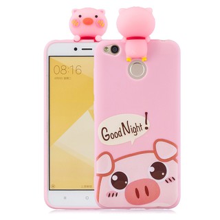 Ốp lưng điện thoại bằng Silicone dành cho Xiaomi Redmi 4x Note 5Aprime mi 9 9pro 9se