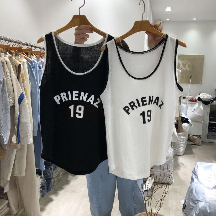 Áo Thun Bóng Rổ Sát Nách Form Rộng Màu Đen Size Lớn Cho Nữ