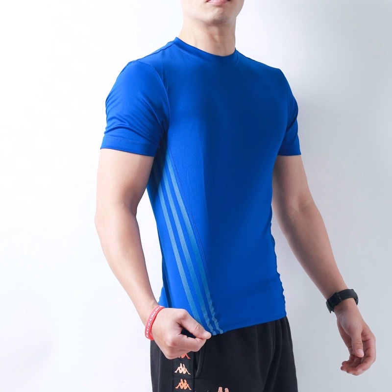 Áo thun nam thể thao tập gym chạy bộ chất vải lỗ kim nhập khẩu