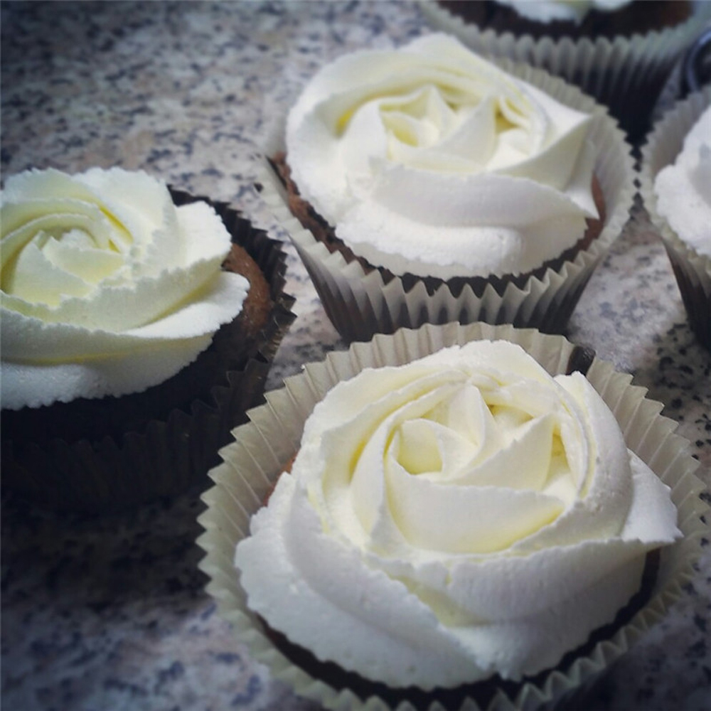 1 / 3 Đuôi Bắt Bông Kem Trang Trí Bánh Bằng Thép Không Gỉ