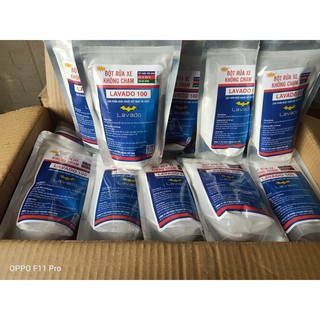 Combo 10 gói bột rửa xe không chạm lavado siêu sạch
