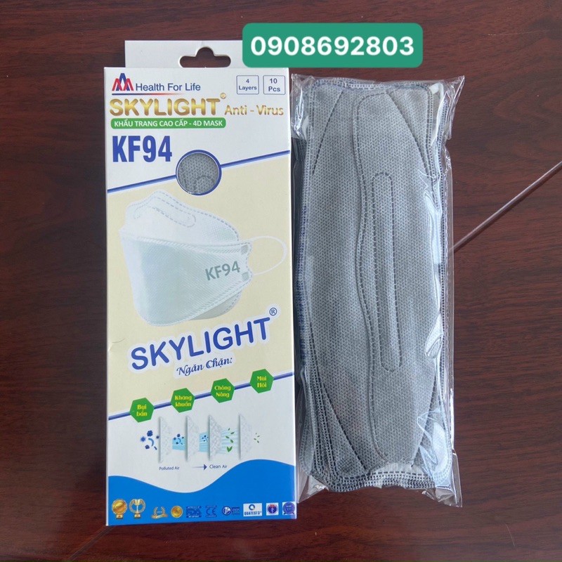 Khẩu Trang 4D  Landmask SKYLIGHT , Giấy Lọc Kháng Khuẩn