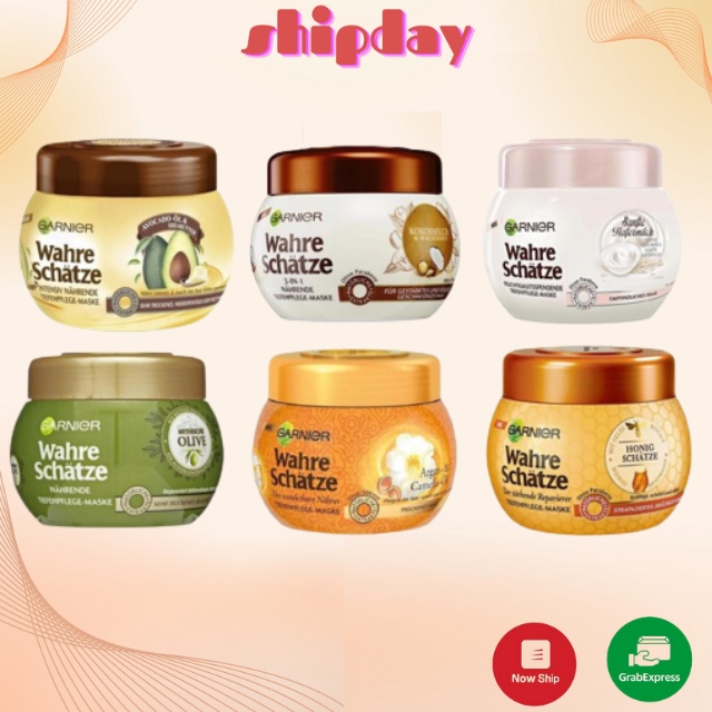 Kem ủ tóc Garnier Wahre schätze 300ml