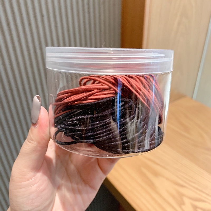 Dây Buộc Tóc Cao Su Không Đau Phong Cách Hàn Quốc Cho Nữ