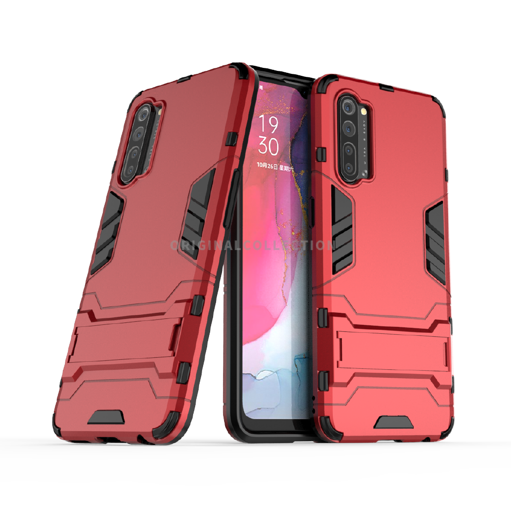 OPPO Reno 3 Pro A91 A8 Find X2 Find X2 Pro Fashion Case Iron Man Armor