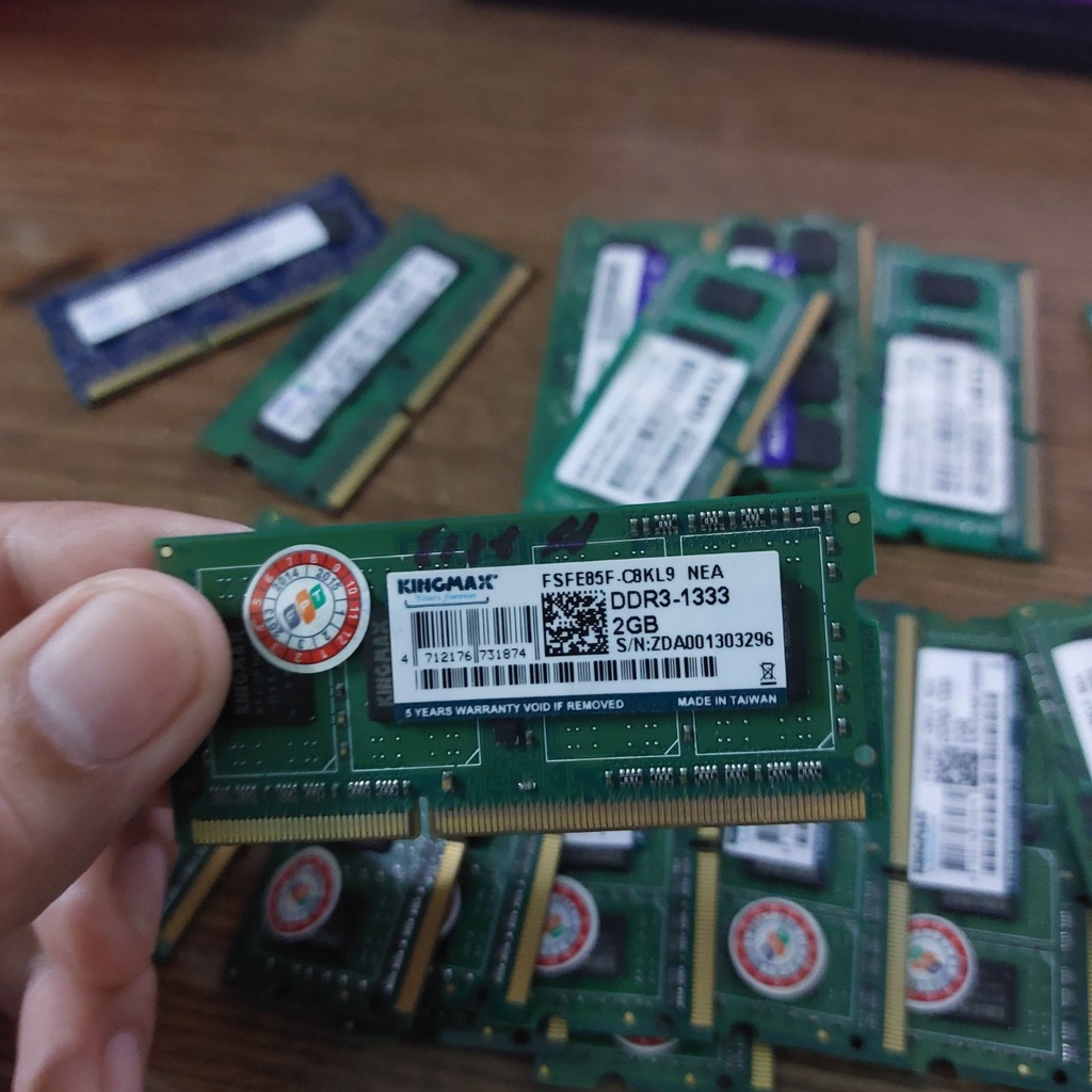 Ram Laptop DDR3 4G Buss 1333 1600 Kingmax Kington Samsung . Bảo hành 1 năm 1 đổi 1