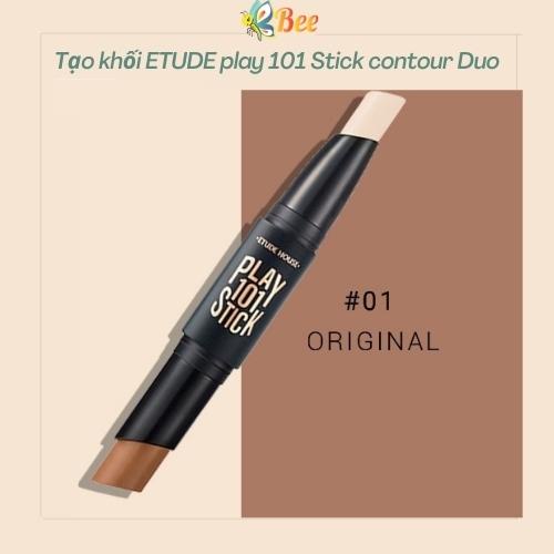 Tạo khối ETUDE play 101 Stick contour Duo 01 ORIGINAL