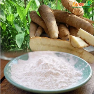 Bột Bình Tinh (bột củ dong) nguyên chất 100%, làm bánh thuẫn miền trung, làm đẹp giúp ngừa lão hóa da và trắng da - 500g