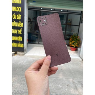 Dán lưng da Google Pixel 2XL trơn không các màu