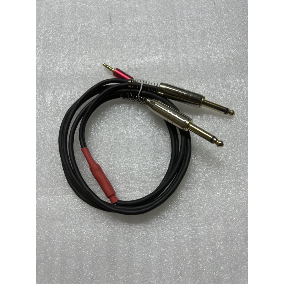 Dây livestream 2 đầu 6ly mono Liton (6.5mm) dài 1,8m cao cấp với dây Canare Japan Jack chân đồng kèm IC chống nhiễu