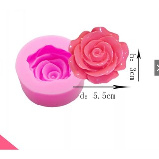 Khuôn Hồng Xoáy 4D Silicon Chất Lượng Cao