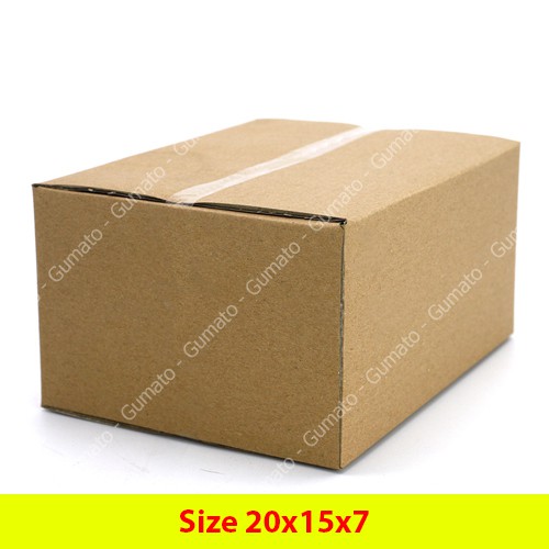 Combo 20 thùng giấy 20x15x7 hộp carton gói hàng Everest