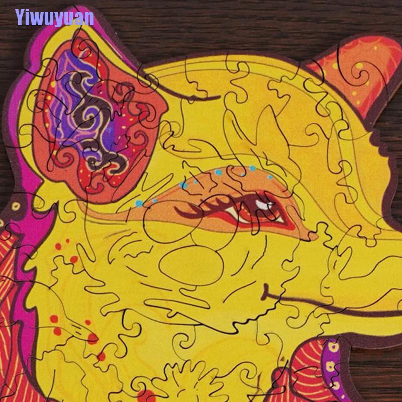 Bộ Đồ Chơi Xếp Hình Động Vật Bằng Gỗ Độc Đáo Cho Người Lớn Và Trẻ Em