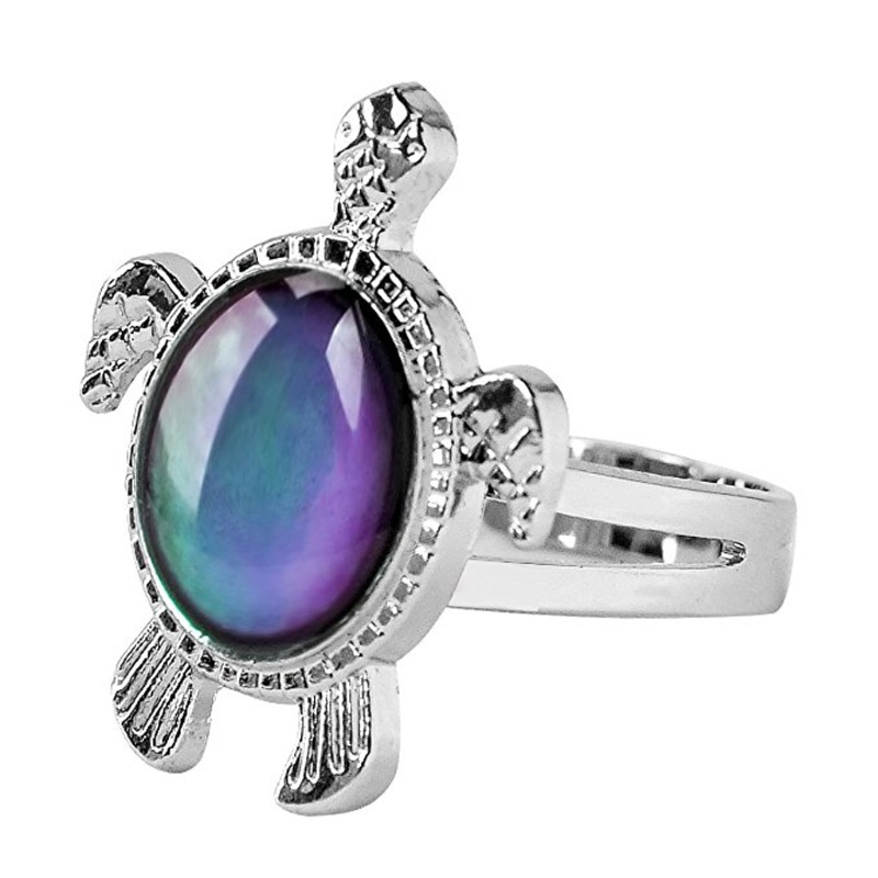 Nhẫn Thay Đổi Màu Sắc Theo Tâm Trạng Theo Cảm Xúc Theo Phong Cách Retro