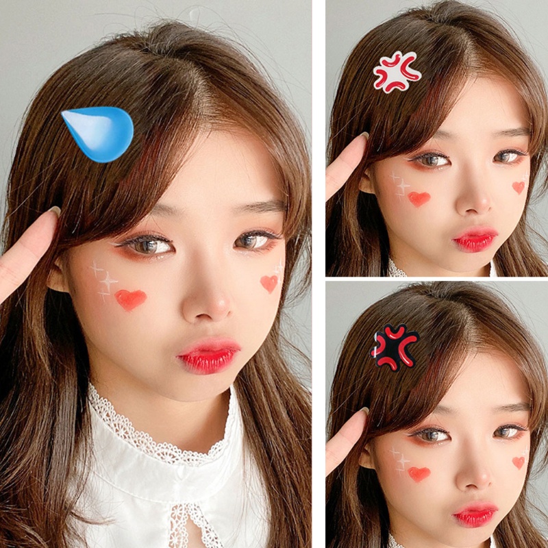 Kẹp Tóc Hình Giọt Nước Angry Bangs Vui Nhộn