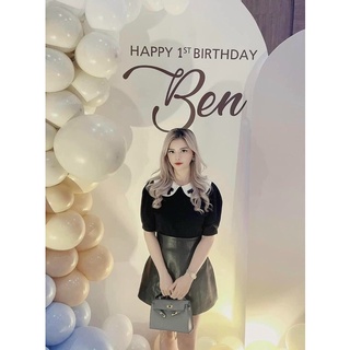 Áo sơmi cổ sen nơ đá