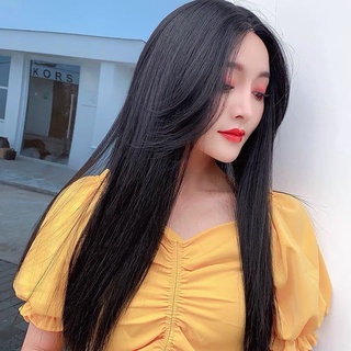 nguyên đầu tóc giả mái bay tóc thẳng- hàng mới.