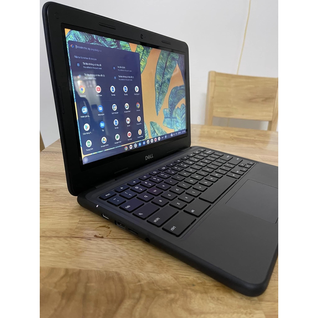 Laptop Dell chromebook 5190 loại cảm ứng / cảm ứng 2-in-1 đời 2019 sạc type C