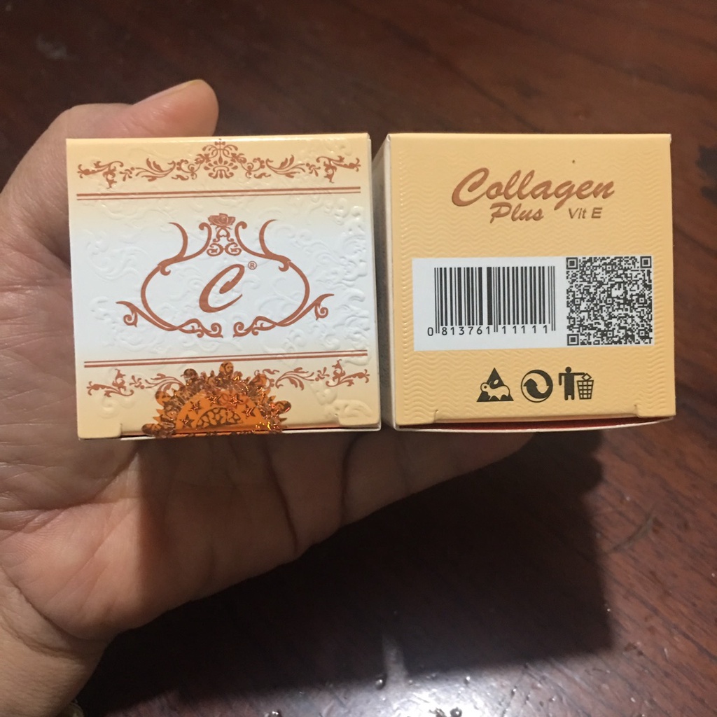 Tem đỏ mẫu mới _Kem collagen 701 plus vit E