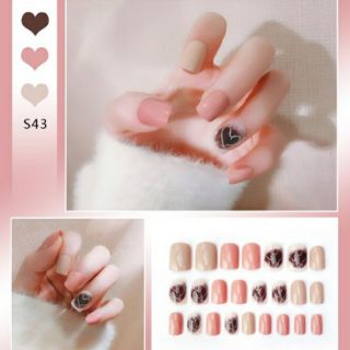 Bộ 24 móng tay giả kèm keo