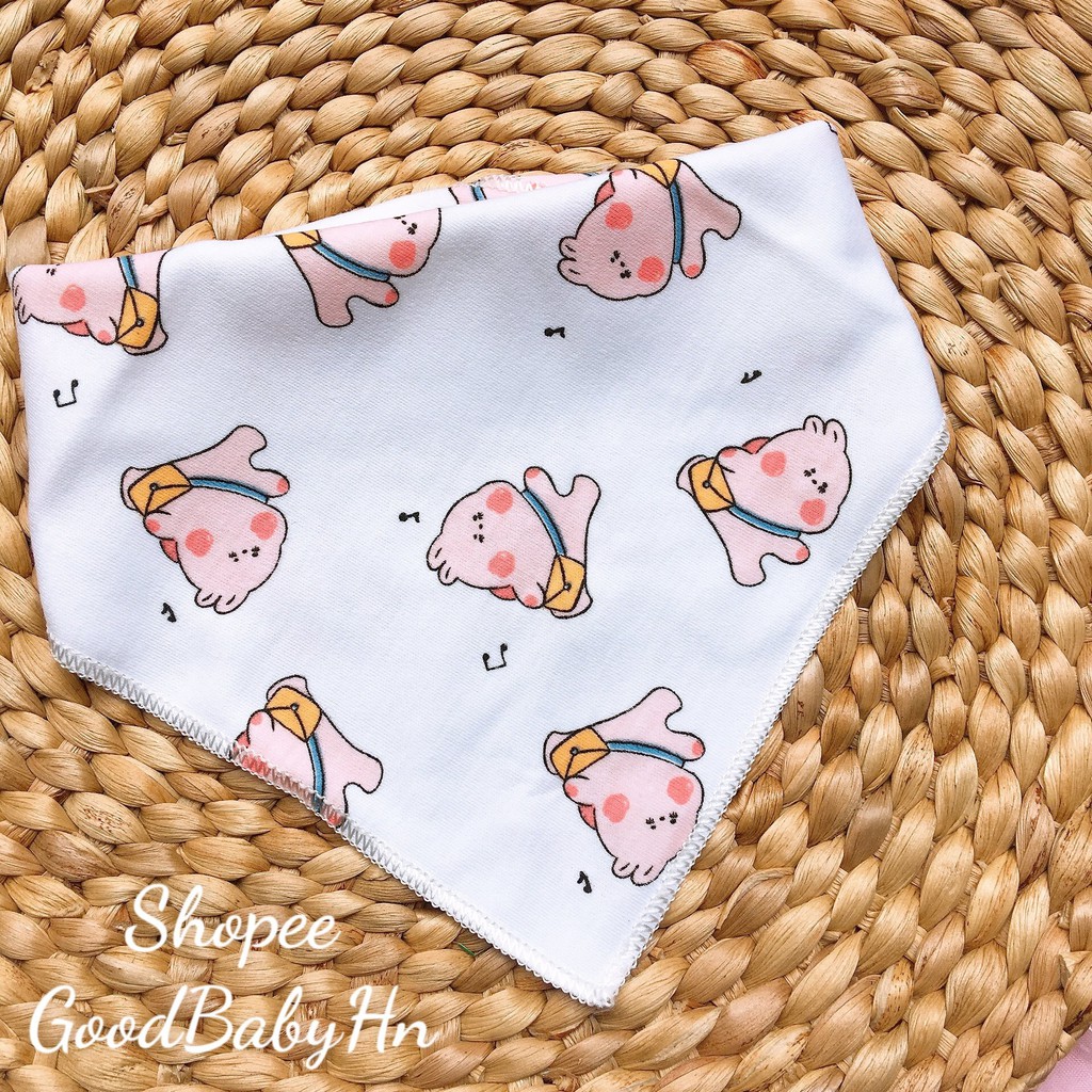 Yếm bấm cotton cho bé Sơ Sinh - 𝐘𝟏