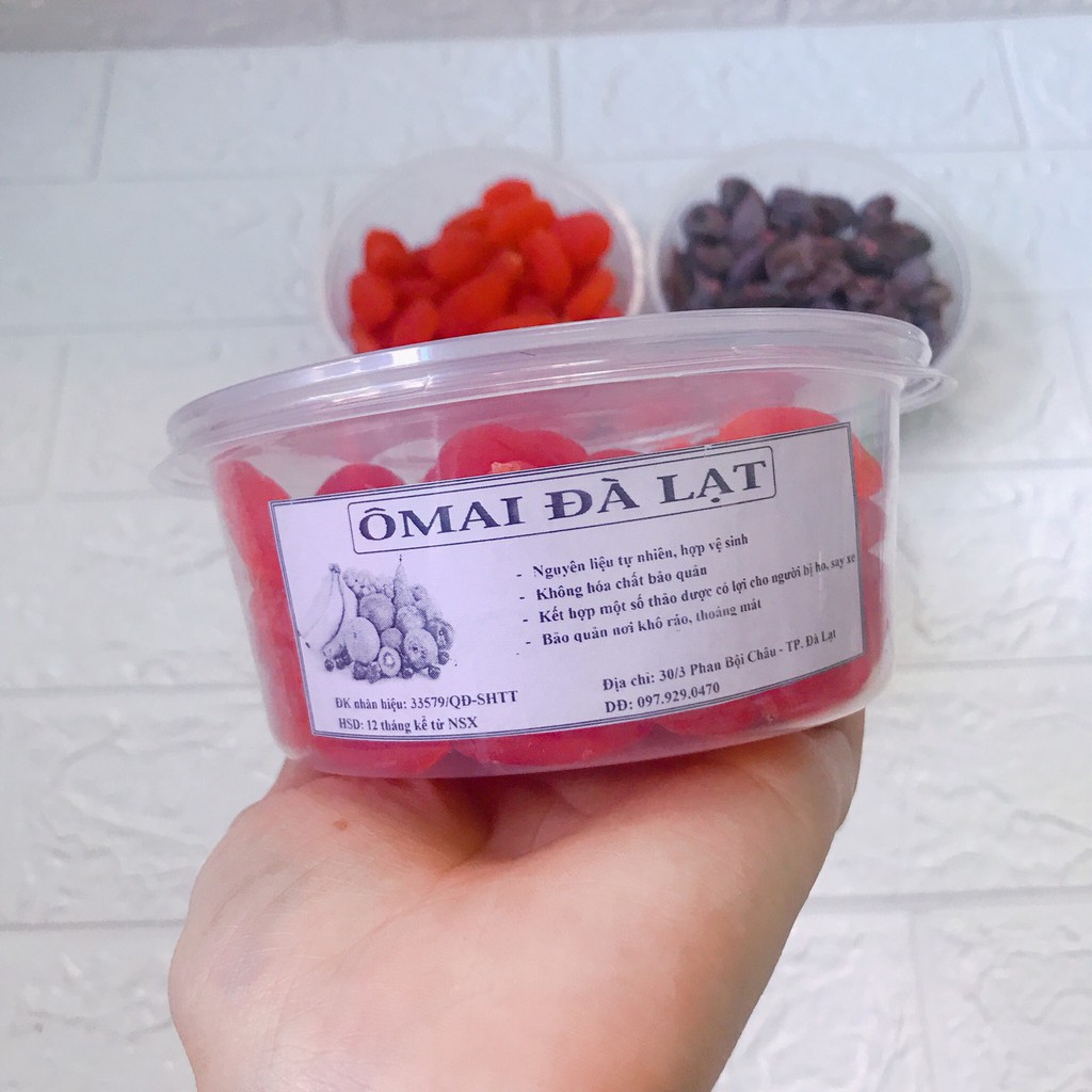 BOX ĂN VẶT 8: BỘ SƯU TẬP Ô MAI - MỨT HOA QUẢ SẤY DẺO ĐÀ LẠT THƠM NGON