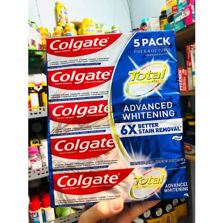 Kem đánh răng Colgate Total Advanced Whitening của Mỹ