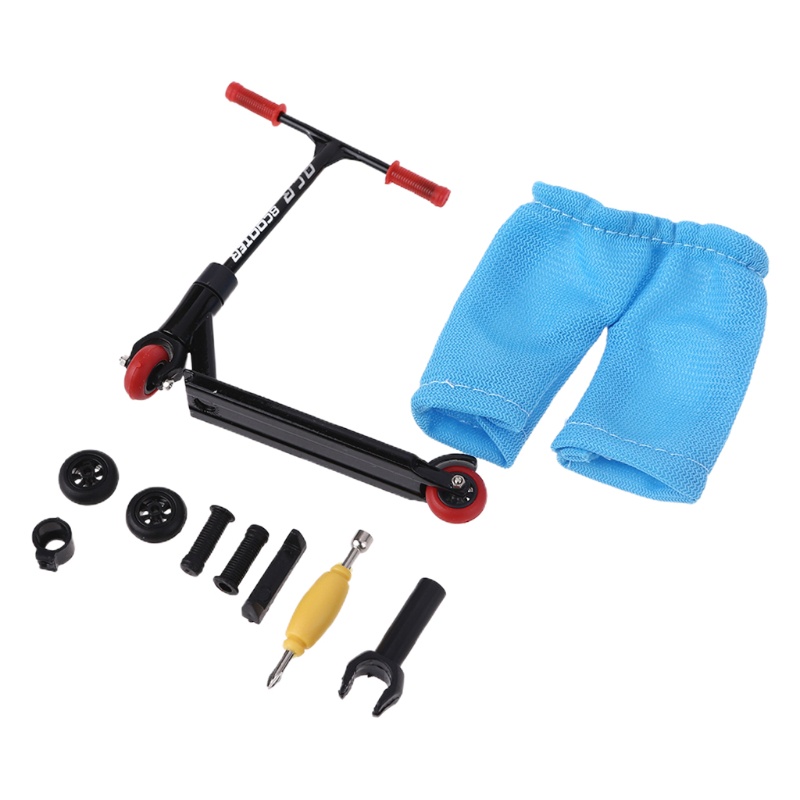 Set 1 / 10 Xe Scooter Đồ Chơi Mini Bằng Ngón Tay Cho Bé