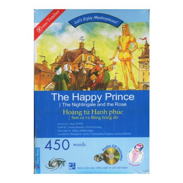 Sách - Let's Enjoy Masterpieces - Happy Reader - The Happy Prince - Hoàng Tử - 8935086816363