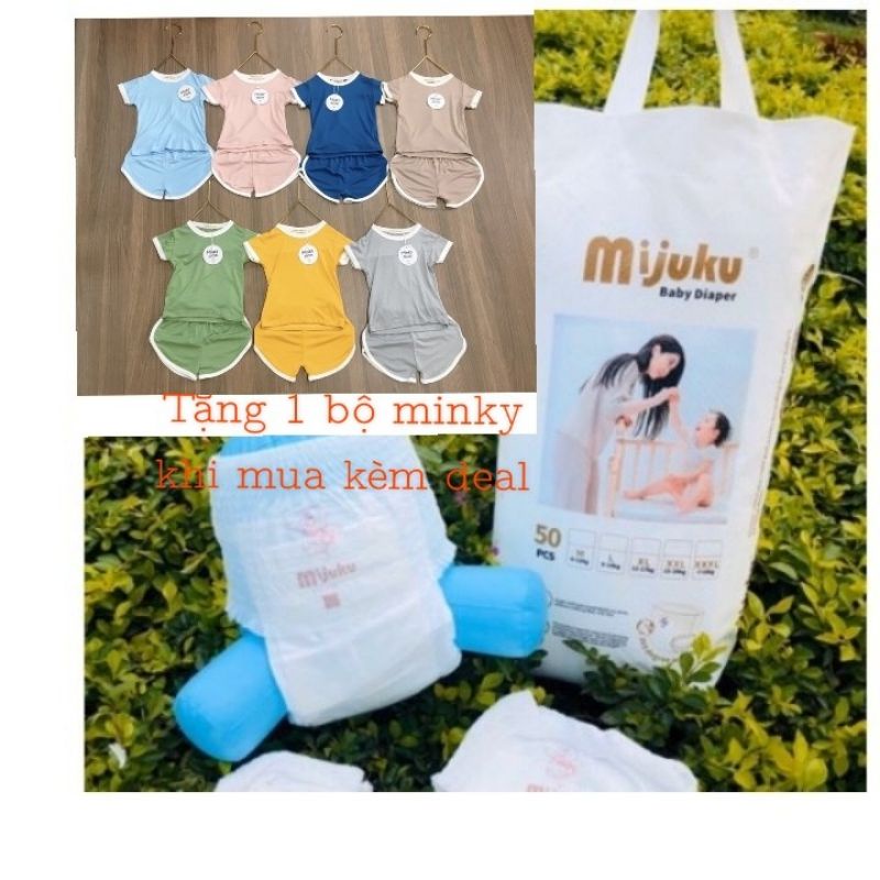 Combo 4 bỉm quần MIJUKU xuất Nhật size M200/L200/XL200/XXL200/XXXL200c