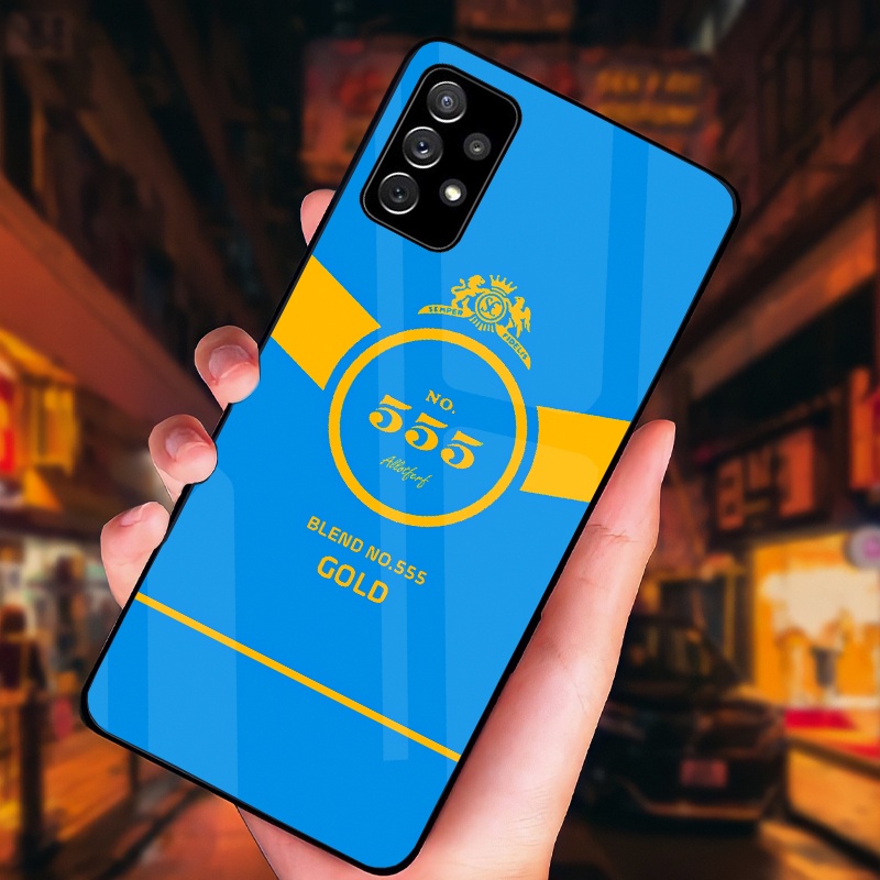 Ốp Lưng SAMSUNG A32 4G, A52 5G, A52S 5G, A72 Mặt kính cường sang trọng, cao cấp, sáng bóng