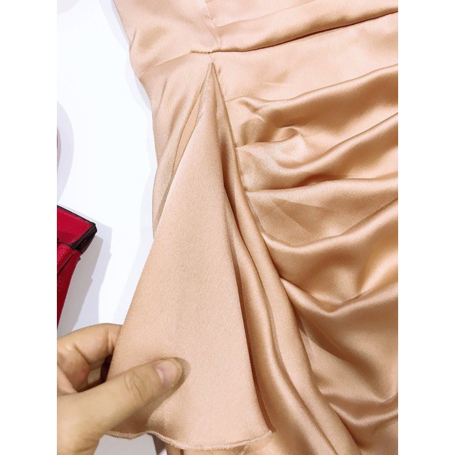 [ xả kho ] MiD Đầm lụa nữ body thiết kế V1211 Mie Design kèm ảnh thật