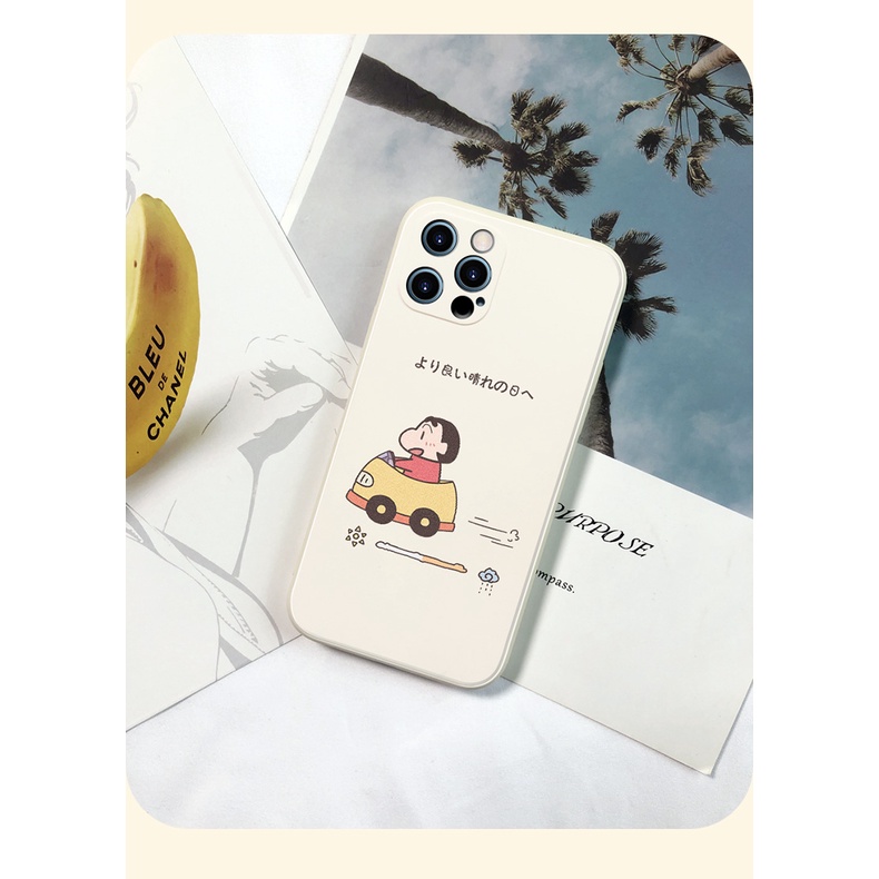Ốp lưng iphone Shin lái xe cạnh vuông BVC iphone 6splus/7/7plus/8/8plus/x/xr/xs/11/12/pro/max/plus/13promax e242