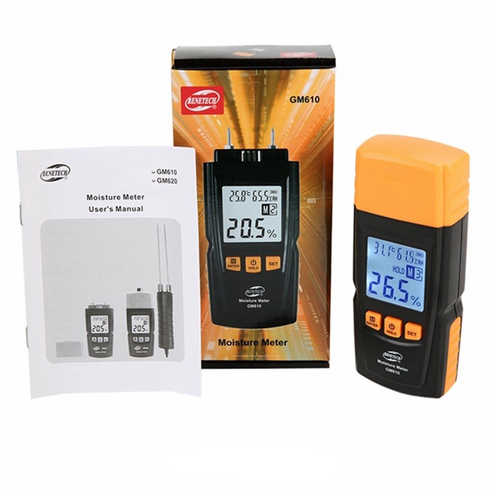 Máy Đo Độ Ẩm Gỗ Cầm Tay GM610 Chất Lượng Cao