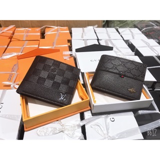 Ví nam da mềm full box nam châm