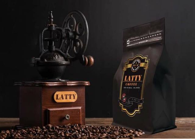 CÀ PHÊ RANG XAY LATTY ORIGINAL BLEND GIỮA ROBUSTA VÀ ARABICA 100% NGUYÊN CHẤT ĐẶC SẢN BẢO LỘC. HÀNG ĐÃ XUẤT NHẬT BẢN.