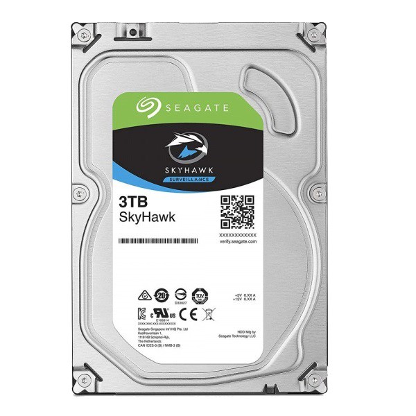 Ổ cứng chuyên dụng  3TB SEAGATE SKYHAWK ST3000VX009- Chính Hãng Seagate Bh 3 năm