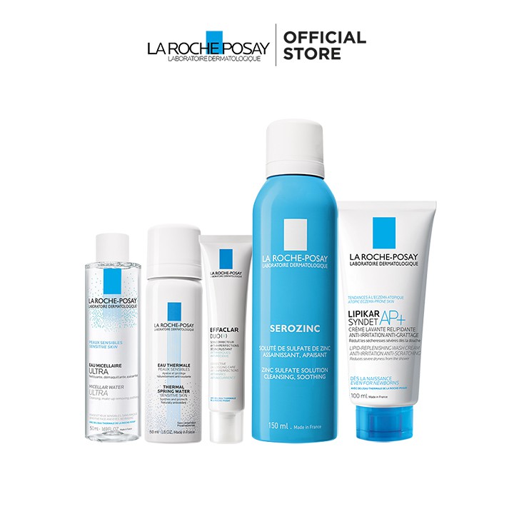 [Mã FMCGMALL -8% đơn 250K] Bộ sản phẩm giảm dầu, giảm mụn ngừa thâm hiệu quả sau 12h La Roche-Posay Effaclar Duo+ | BigBuy360 - bigbuy360.vn