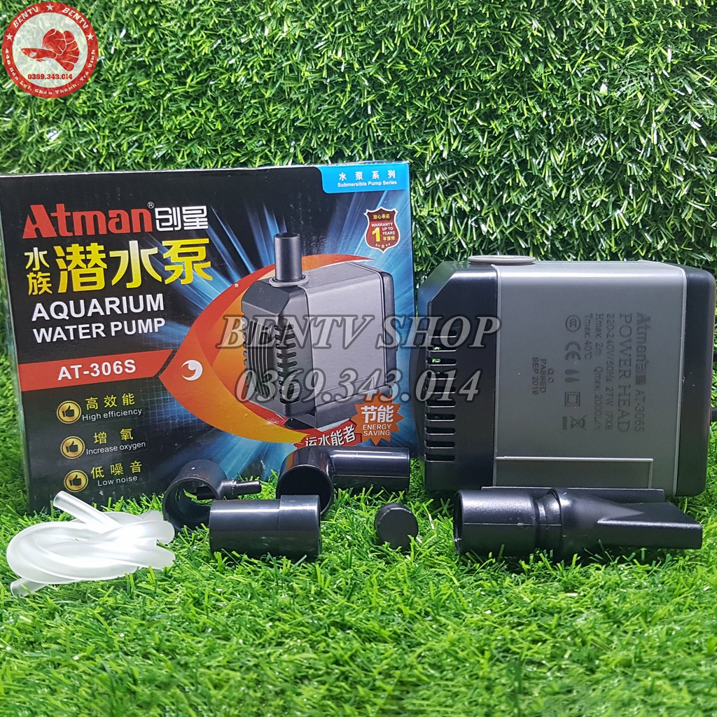 Máy Bơm Hồ Cá Atman AT-306S 27W