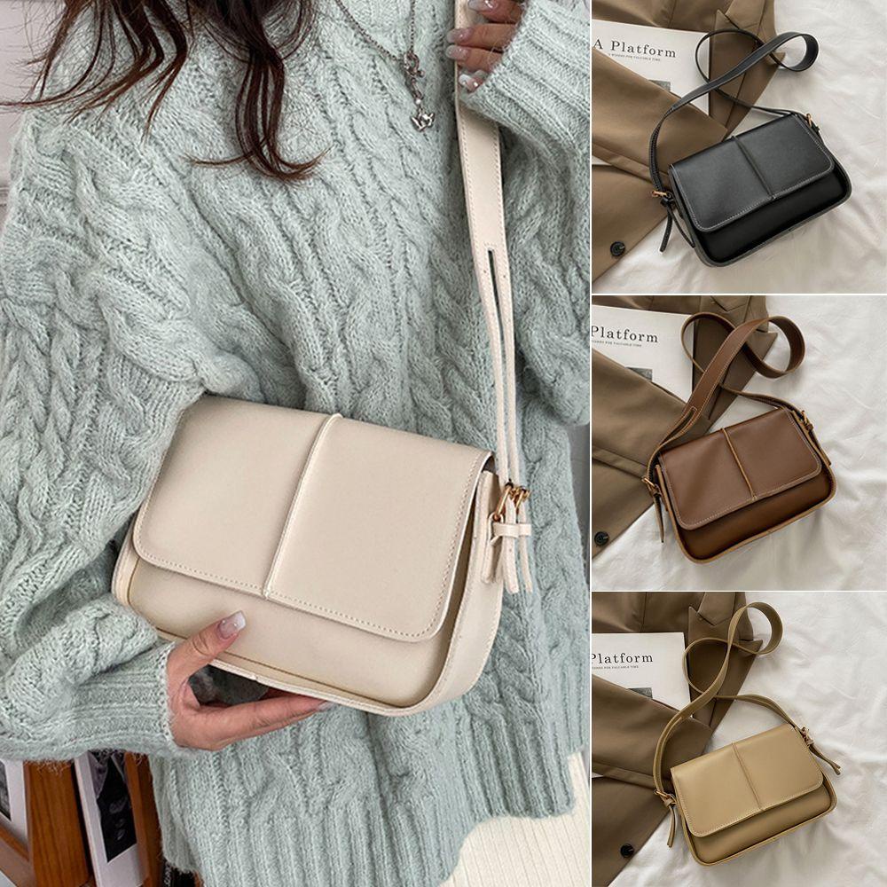 Túi Đeo Chéo Vai Màu Trơn MIHAN1 Dành Cho Nữ