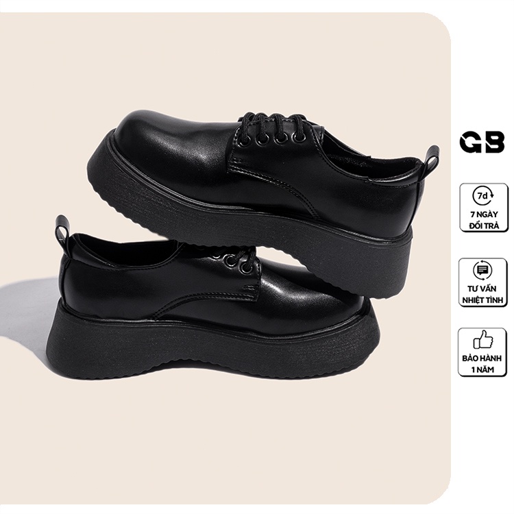 [Mã WABRMH99 giảm 12% đơn 99K]Giày Oxford Nữ Cổ Thấp Đế Dày 3 cm Thời Trang giayBOM B1640