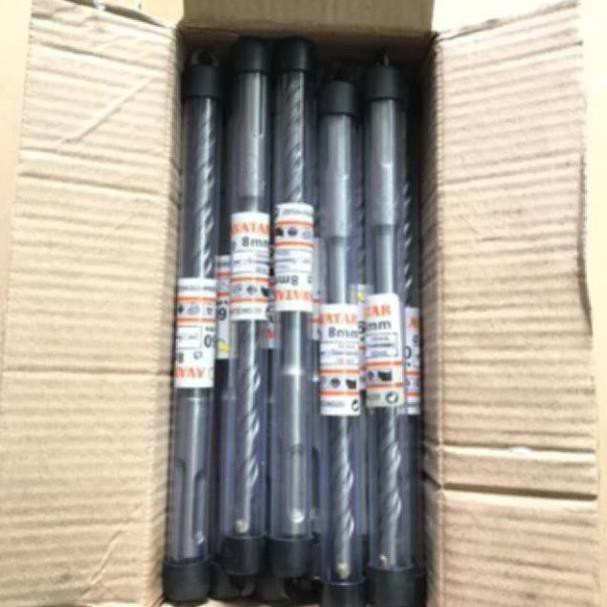 10 mũi khoan bê tông AVATAR Phi 6,8,10,12/hộp