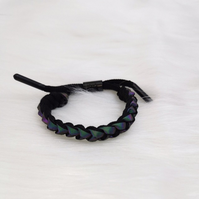 Vòng tay dây đan phản quang phát sáng | BigBuy360 - bigbuy360.vn